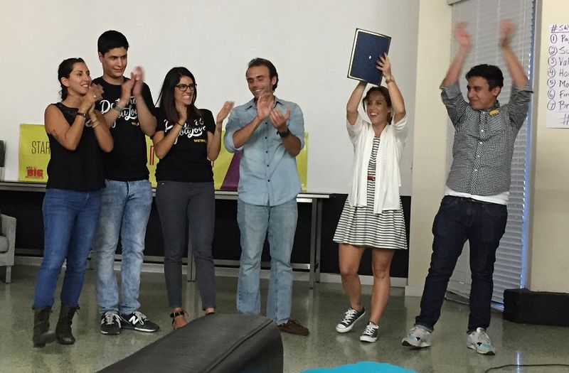 Startup Weekend Miami Breakin'Bread team