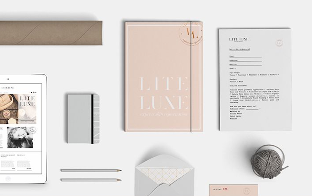 Lite Luxe Branding Inspiration