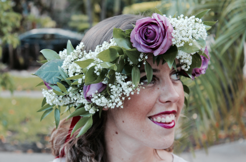 Floral Crown Workshop at The Wynwood Yard Grand Opening