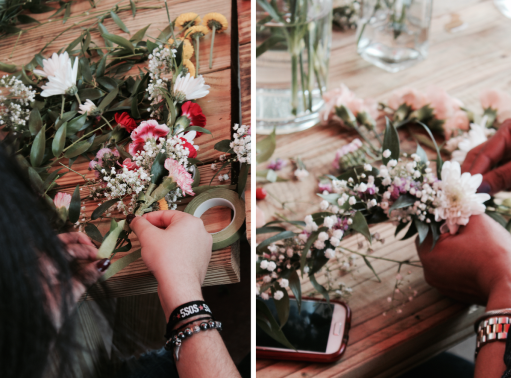 Floral Crown Workshop at The Wynwood Yard column