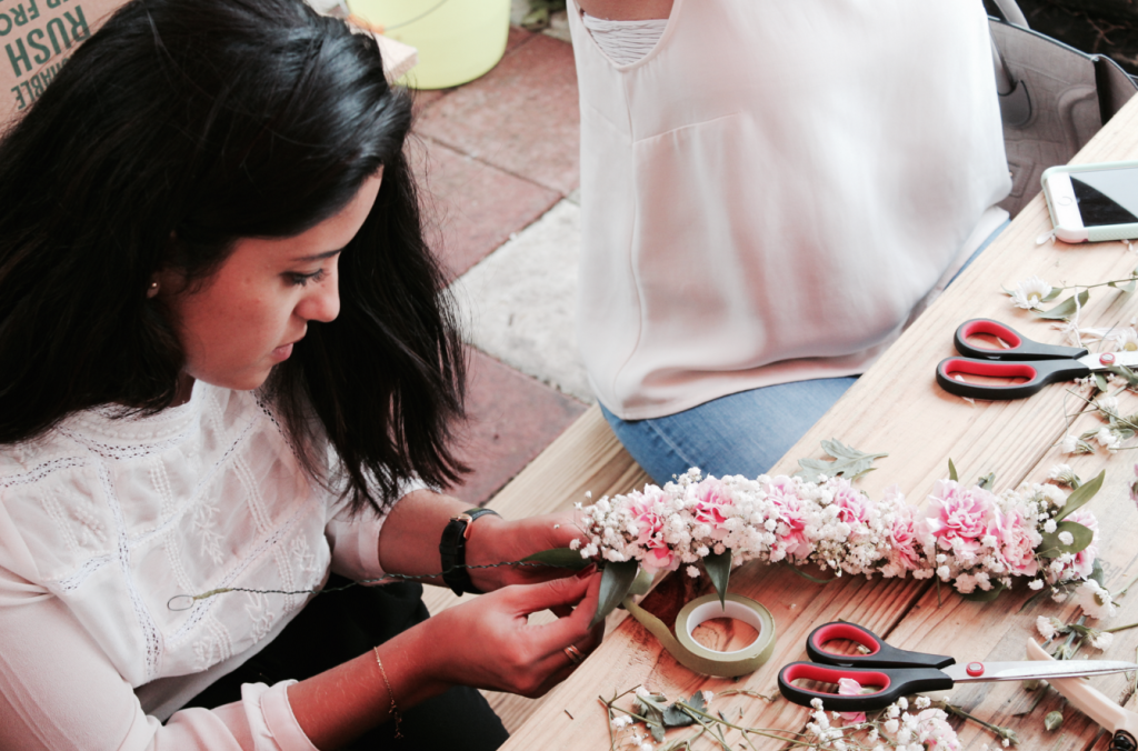 Floral Crown Workshop at The Wynwood Yard