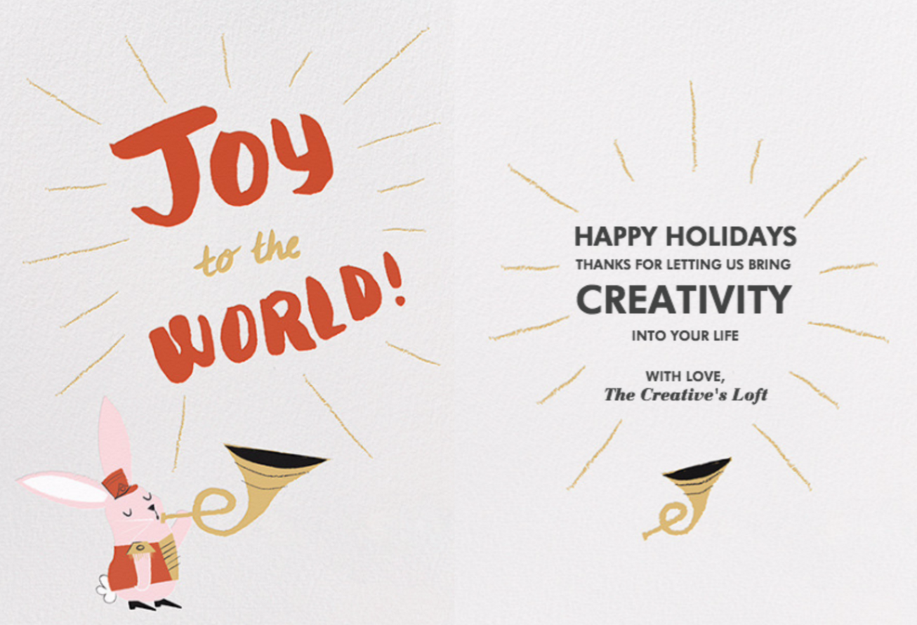 Happy Holidays Creative People