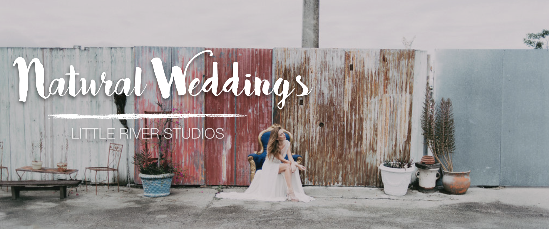 Natural Wedding Inspiration - Little River Studios, Miami