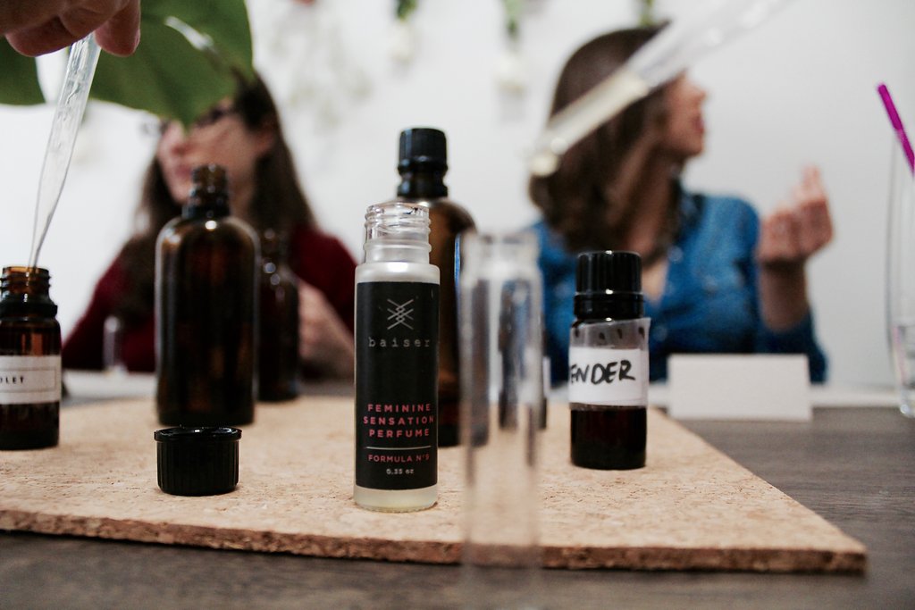 Organic Perfume Workshop by Baiser Beauty