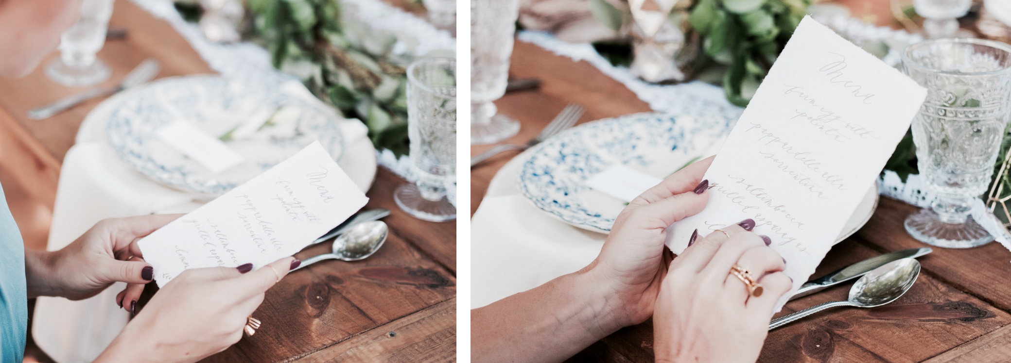 Boho Chic & Natural Table Decor Styled Shoot