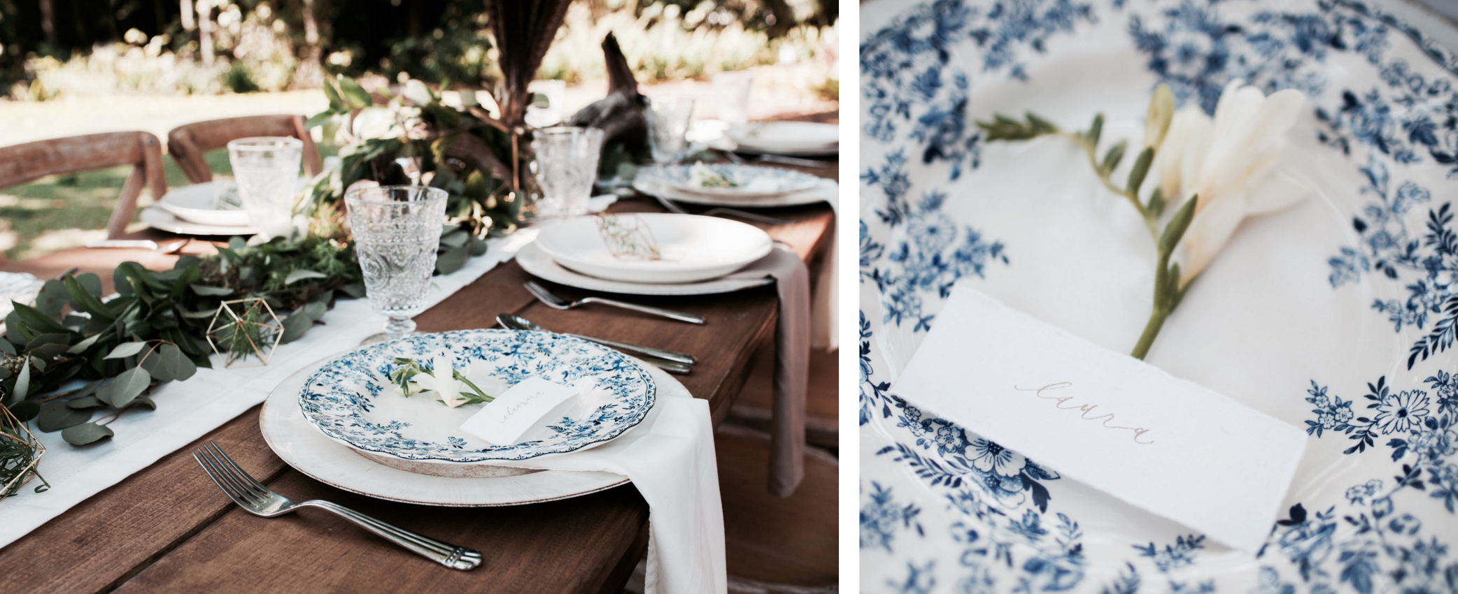 Boho Chic & Natural Table Decor Styled Shoot