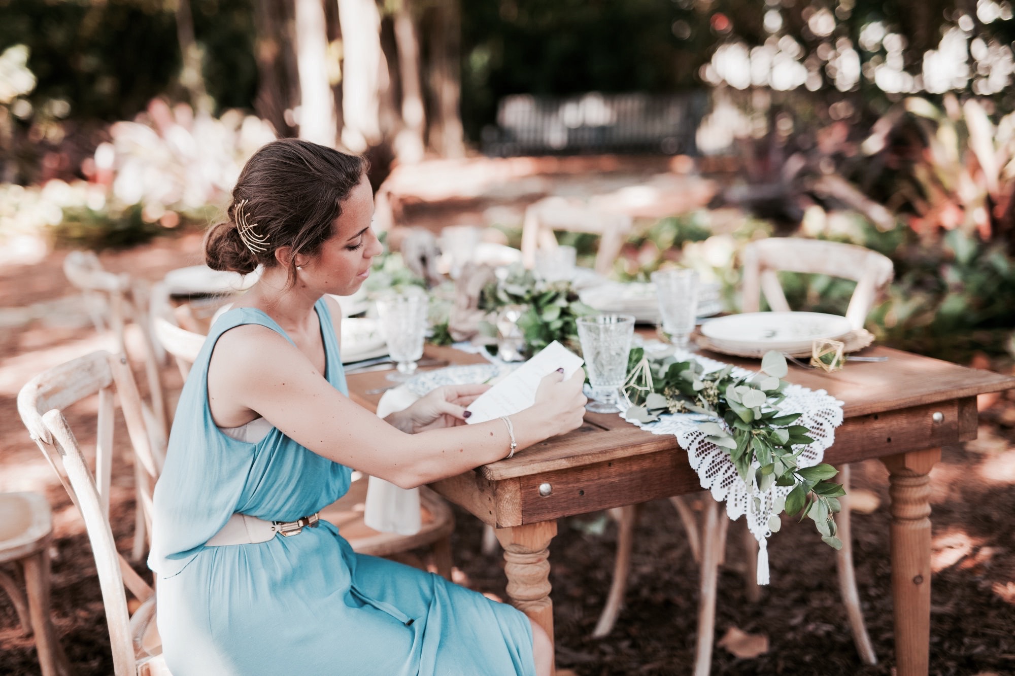 Boho Chic & Natural Table Decor Styled Shoot