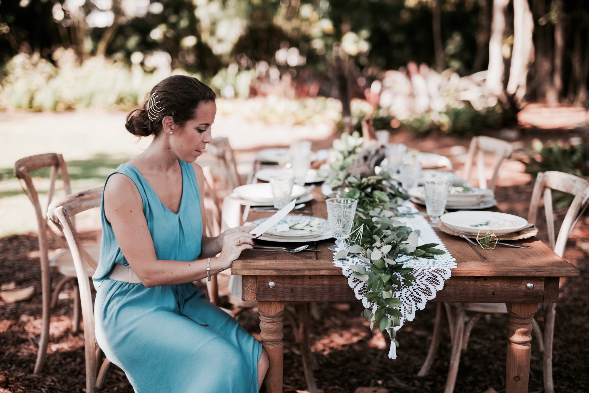 Boho Chic & Natural Table Decor Styled Shoot