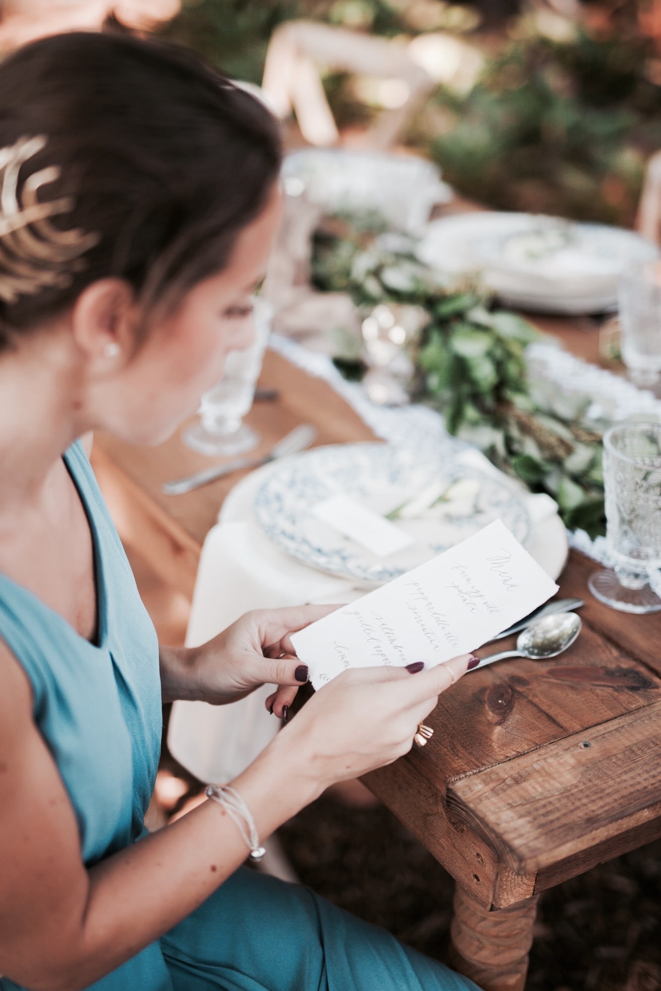 Boho Chic & Natural Table Decor Styled Shoot