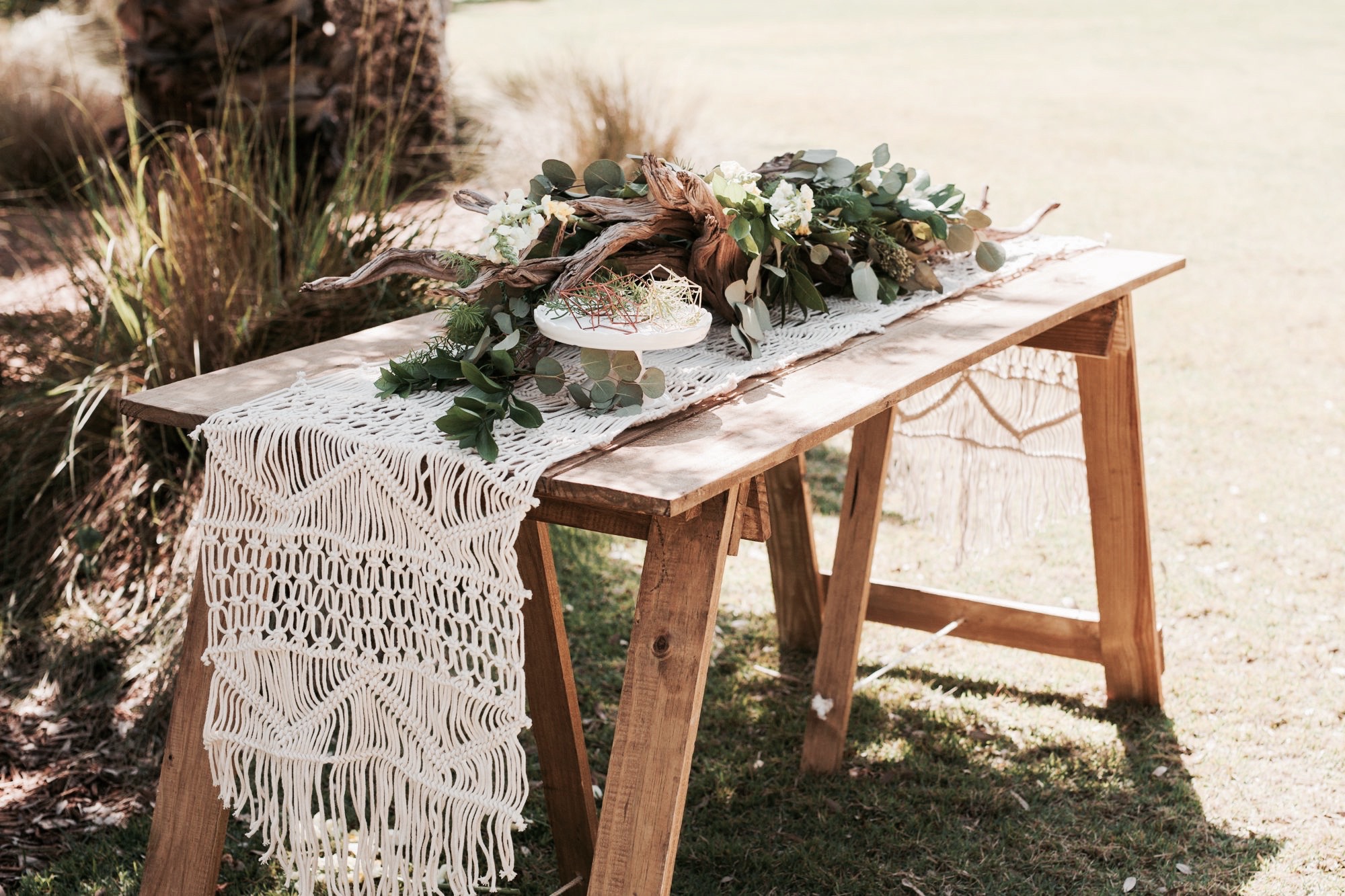 Boho Chic & Natural Table Decor Styled Shoot