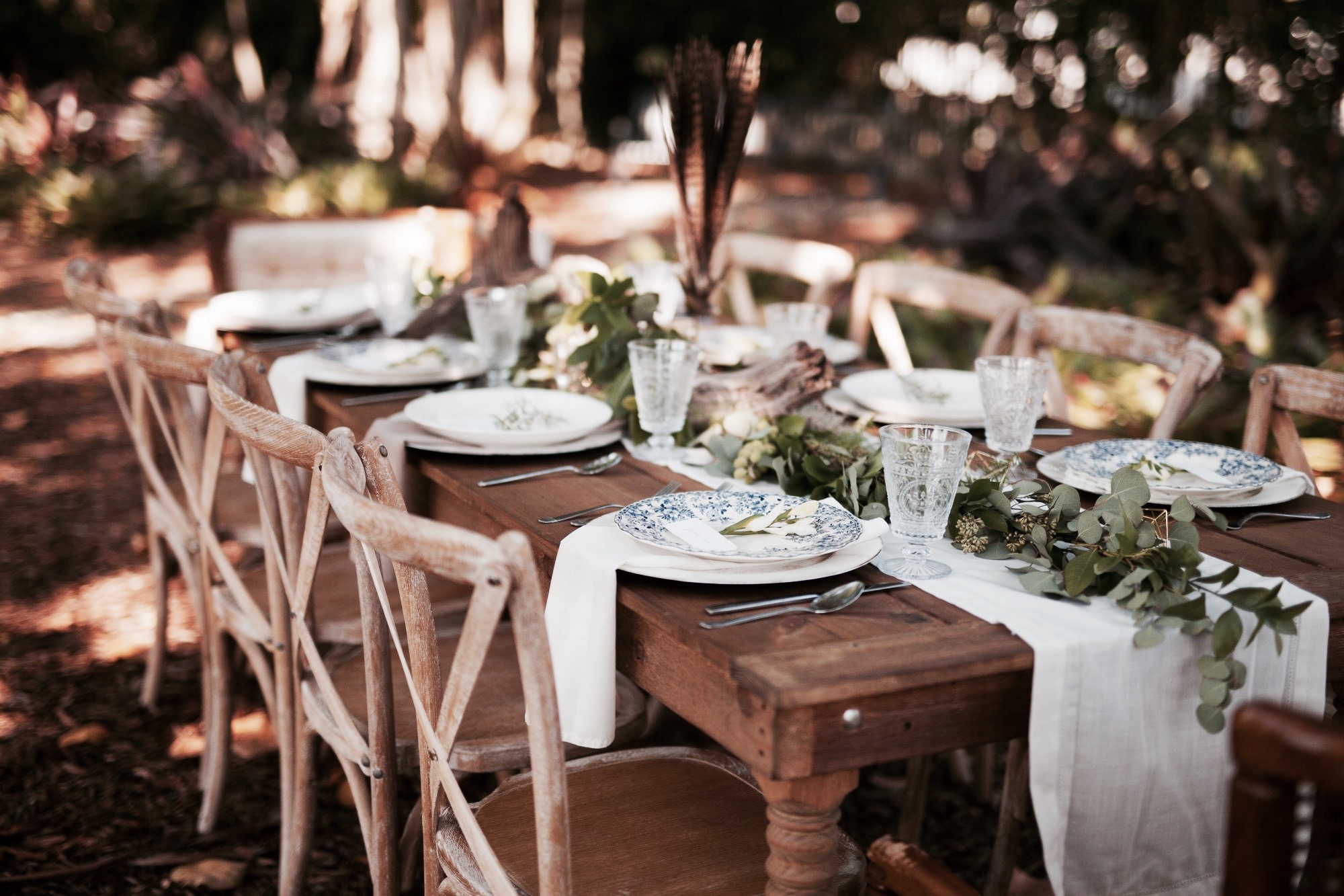 Boho Chic & Natural Table Decor Styled Shoot