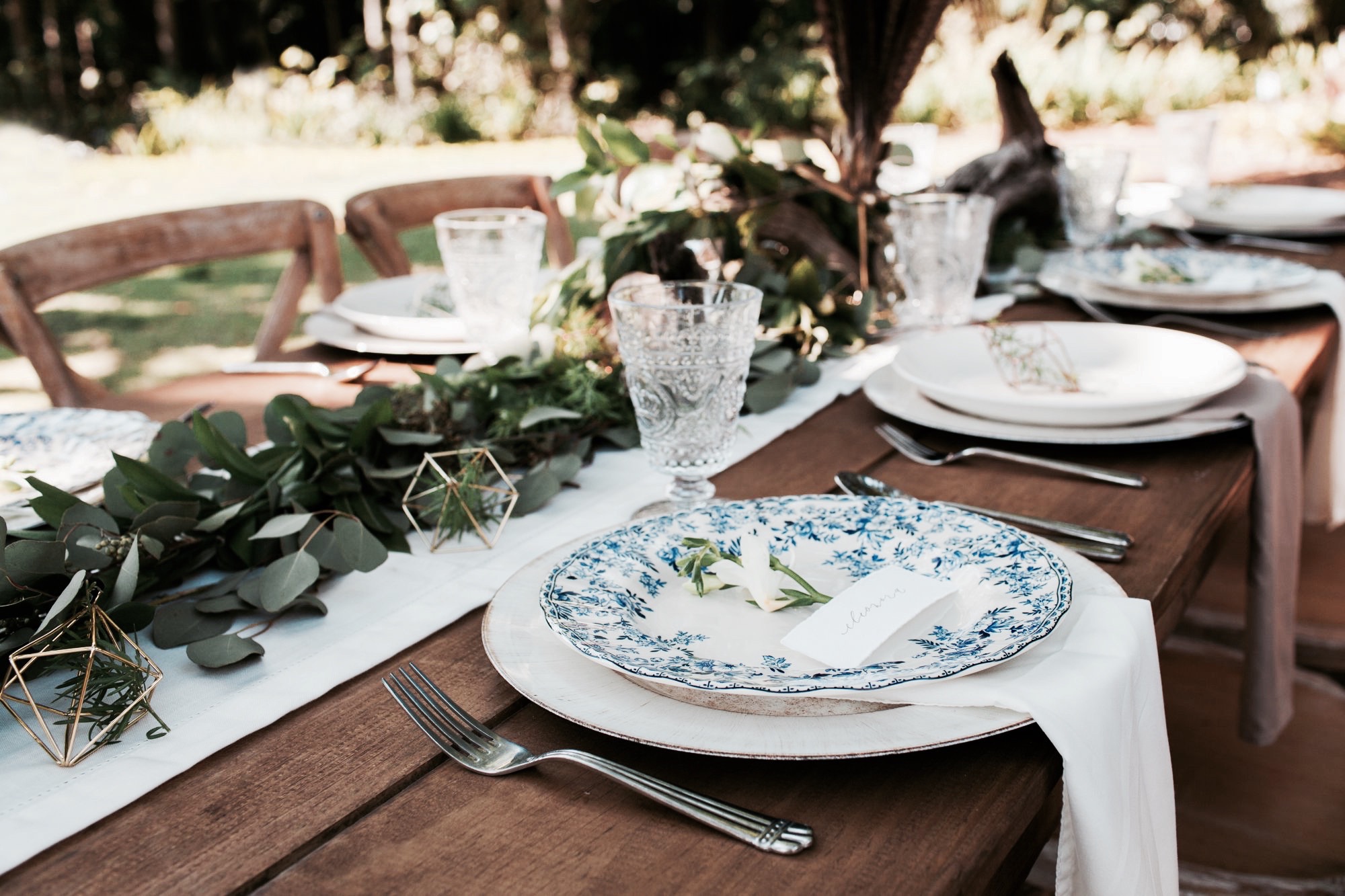 Boho Chic & Natural Table Decor Styled Shoot