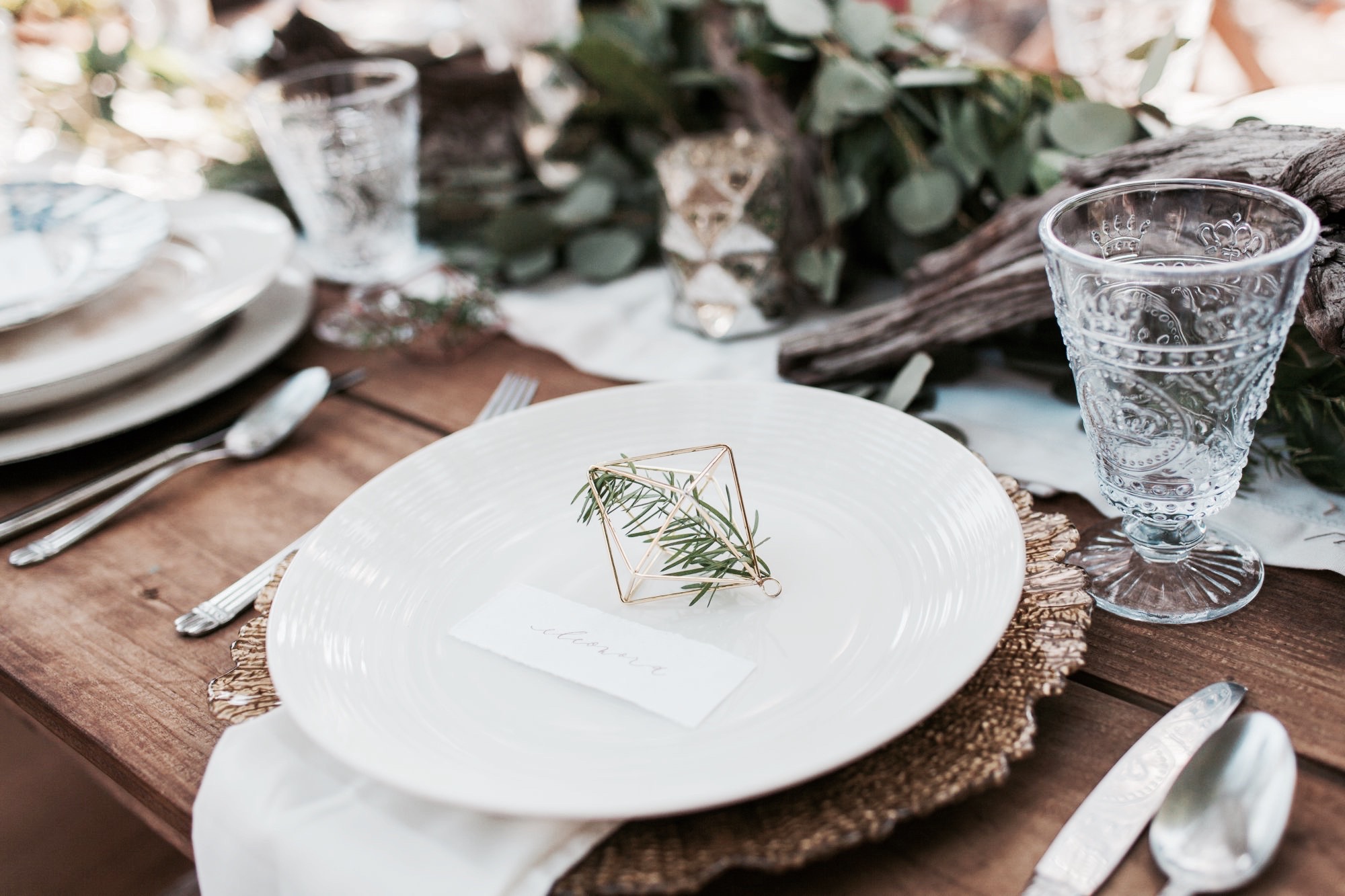 Boho Chic & Natural Table Decor Styled Shoot