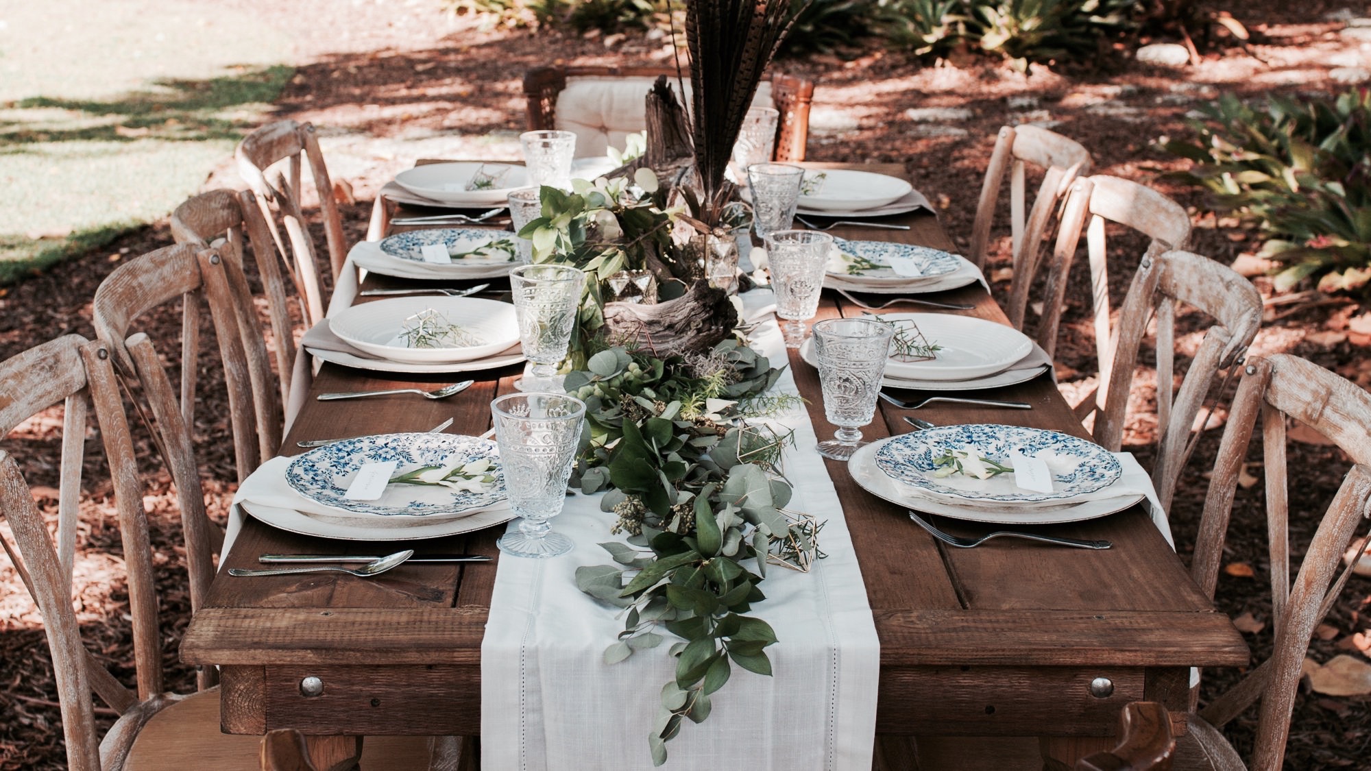 Boho Chic & Natural Table Decor Styled Shoot