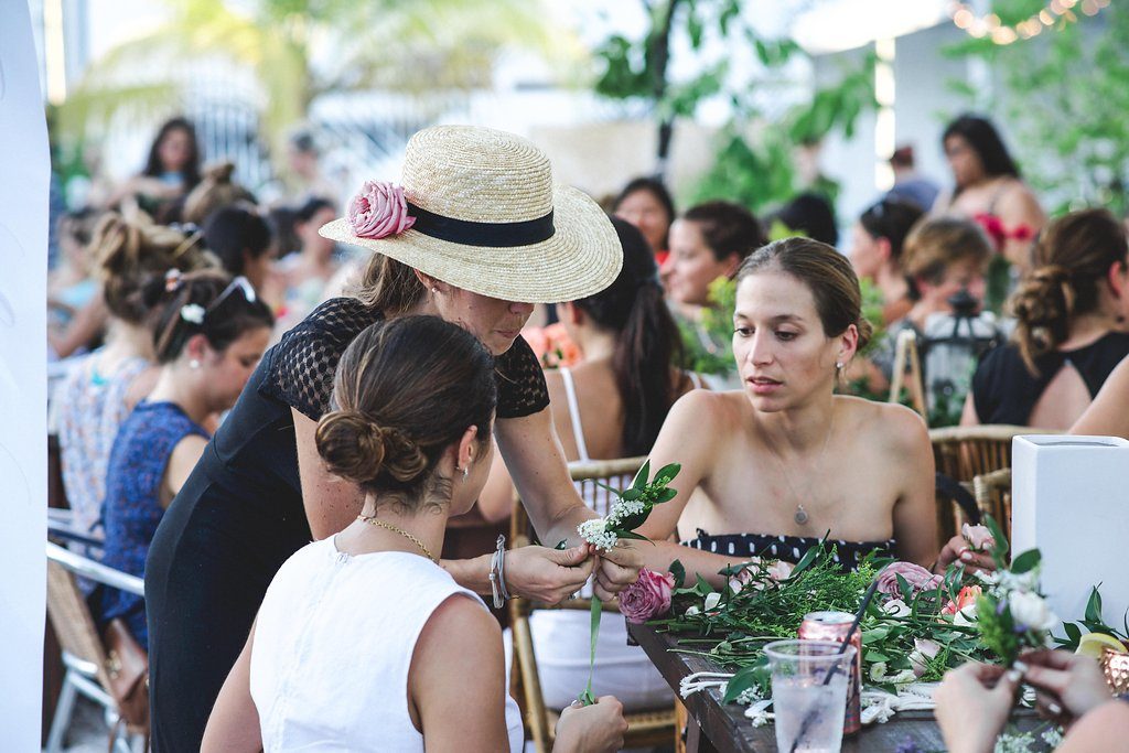 Floral Crown Workshop at The Wynwood Yard Miami