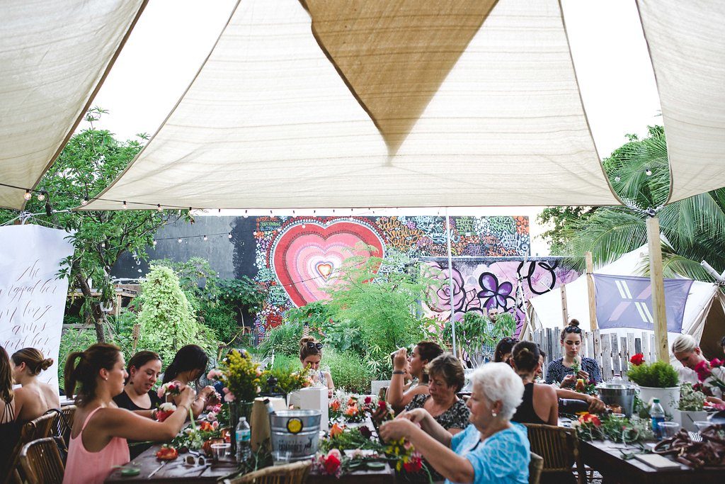 Floral Crown Workshop at The Wynwood Yard Miami29