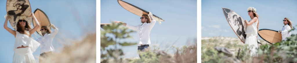 Boho Surfing Wedding at Les Landes Miami Wedding Planner The Creatives Loft and International Wedding Photographers Vasver Studio