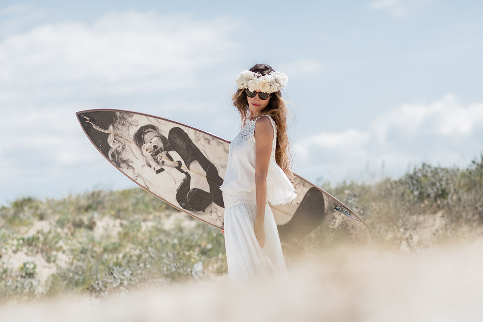 Boho Surfing Wedding at Les Landes Miami Wedding Planner The Creatives Loft and International Wedding Photographers Vasver Studio