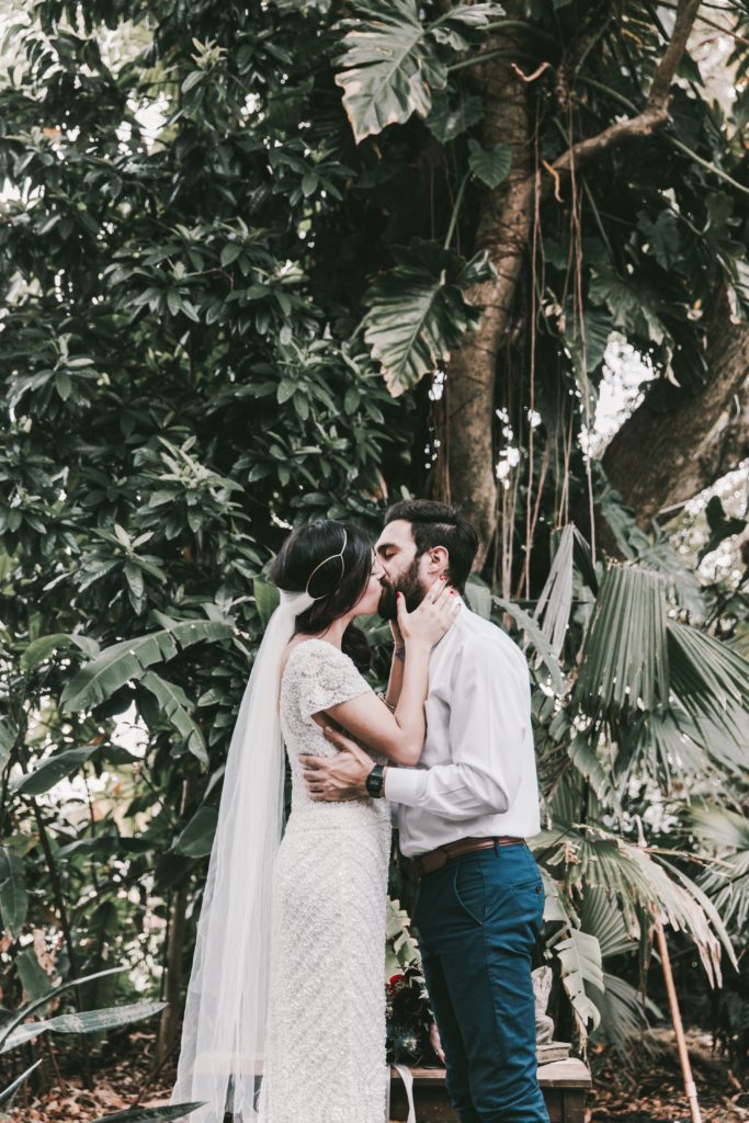 Bohemian Elopement Wedding in South Florida - Miami Wedding Planner The Creatives Loft - simply lively wedding photographer