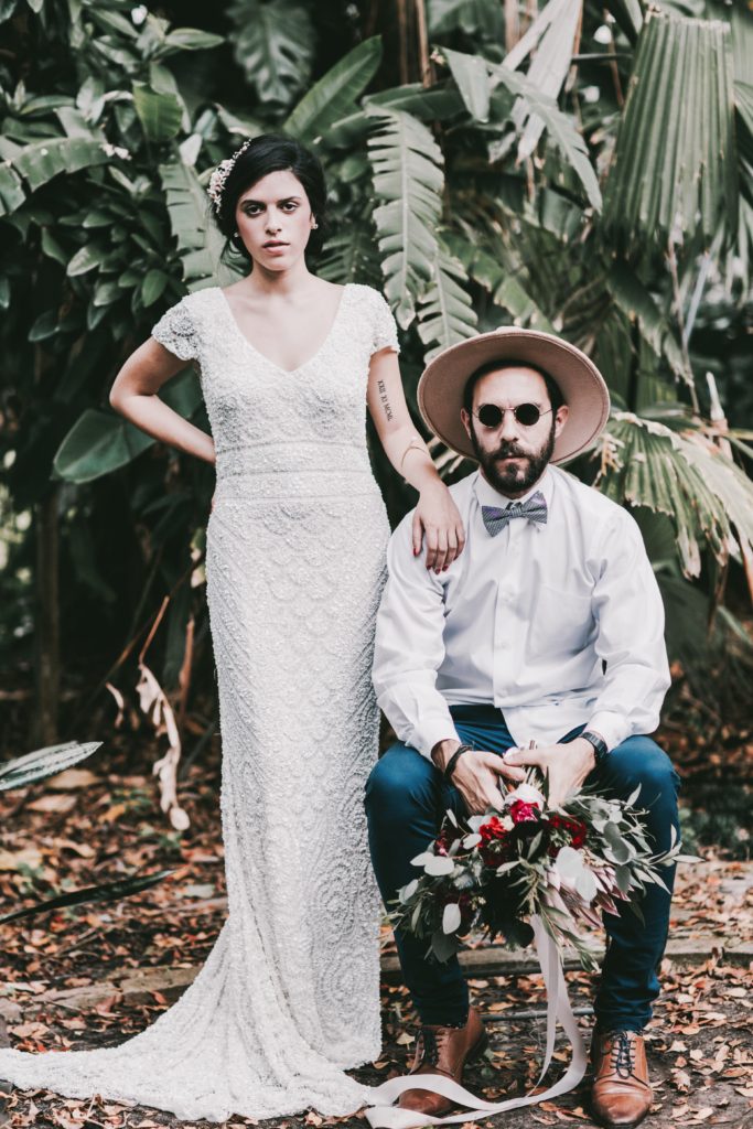 Bohemian Elopement Wedding in South Florida - Miami Wedding Planner The Creatives Loft - simply lively wedding photographer 14