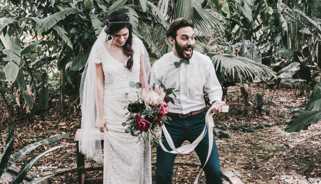 Bohemian Elopement Wedding in South Florida - Miami Wedding Planner The Creatives Loft - simply lively wedding photographer