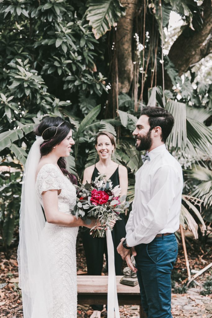 Bohemian Elopement Wedding in South Florida - Miami Wedding Planner The Creatives Loft - simply lively wedding photographer