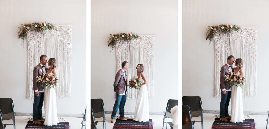 Industrial Bohemian Wedding in Wynwood The Creatives Loft Miami Wedding Planner