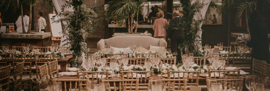 Featured on Thierry's Isambert Catering Blog - Industrial Romantic Wedding The Creative's Loft Miami & NYC Wedding Planning Studio in Florida