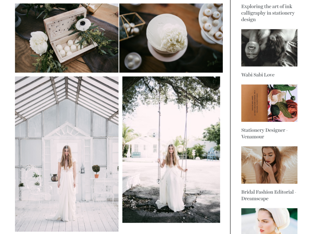 Featured on Truly and Madly - Organic & Rustic Bohemian Wedding Inspiration in Miami Wedding Planner The Creatives Loft NYC Wedding Planner