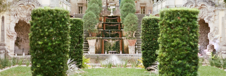 Miami Engagement Session at Villa Vizcaya