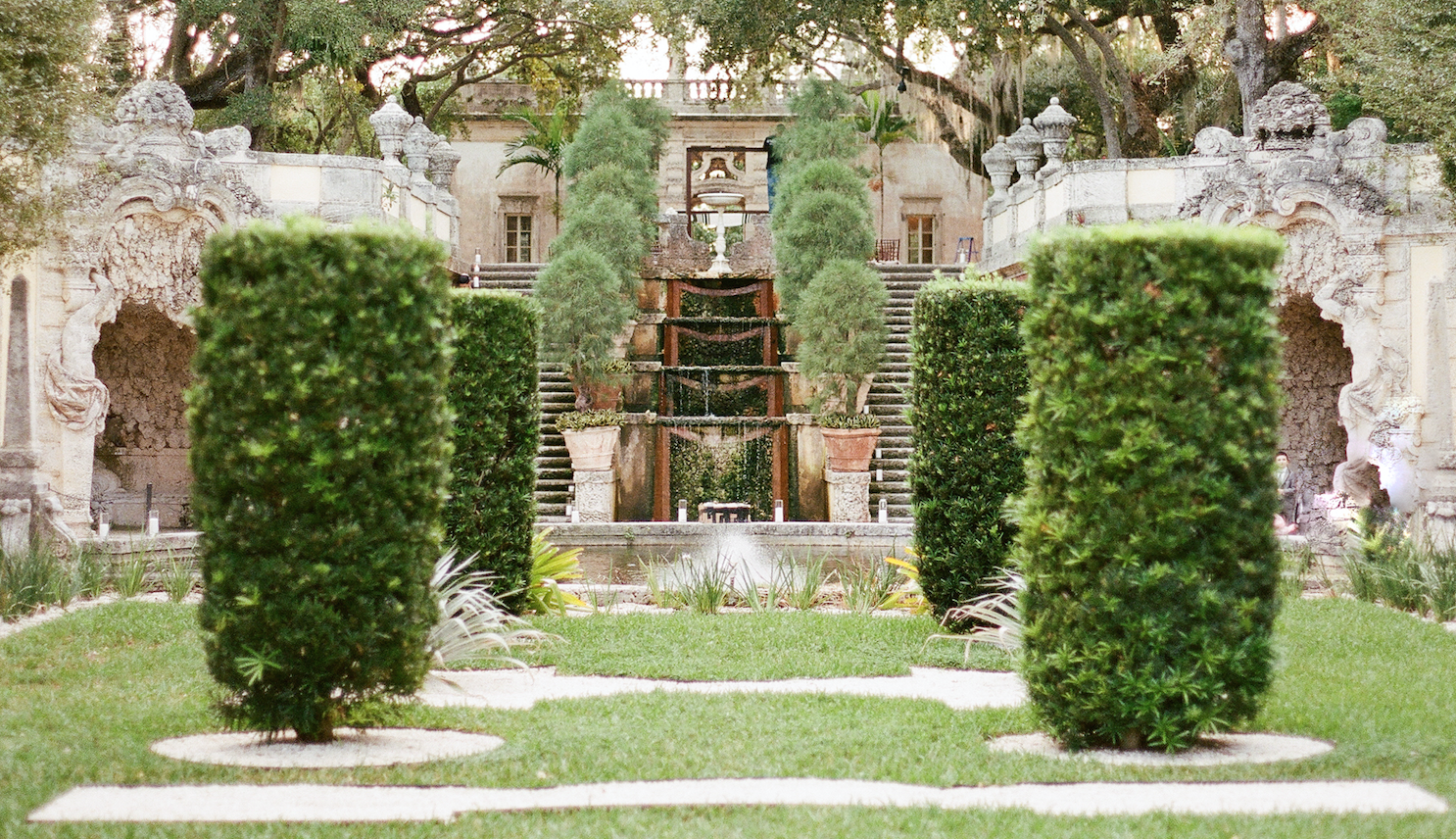 Miami Engagement Session at Villa Vizcaya