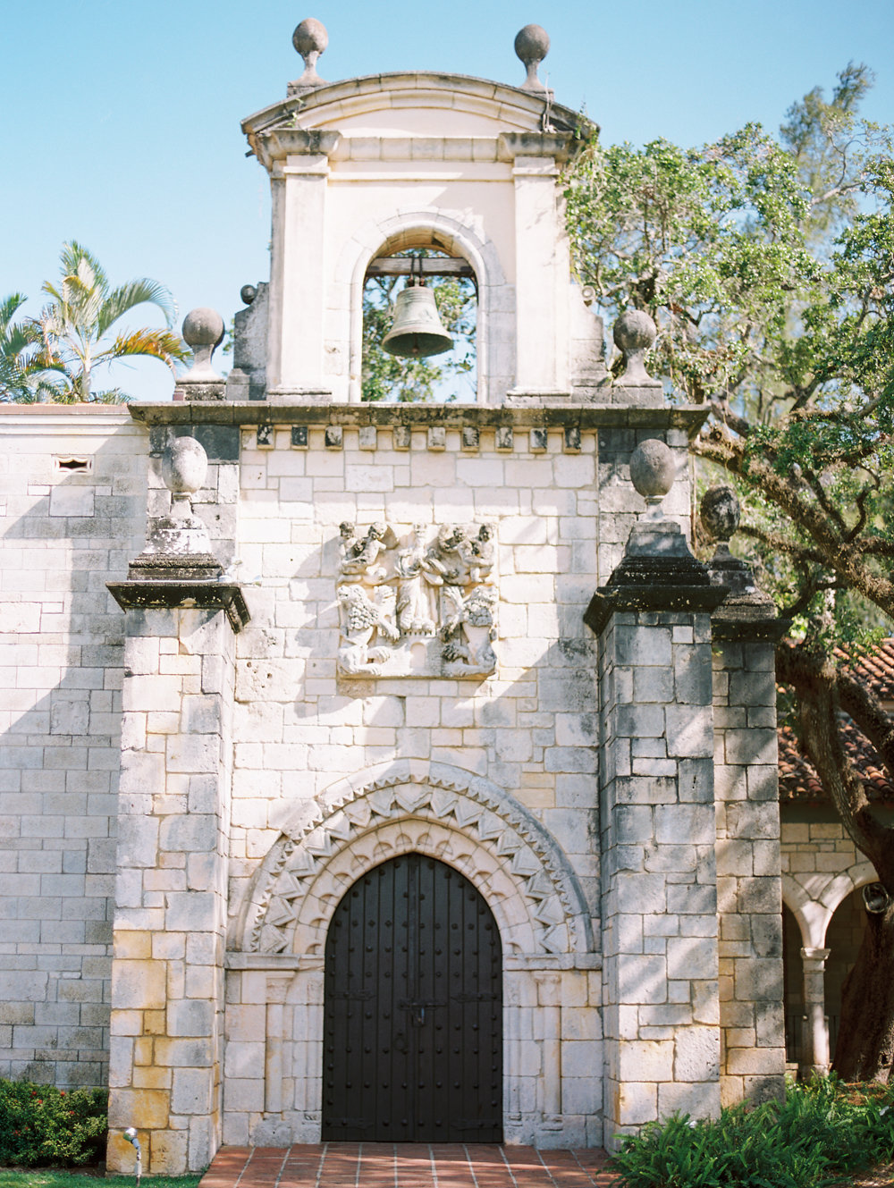 Romantic Elopement Wedding at Ancient Spanish Monastery Miami The Creatives Loft Miami NYC Wedding Planner Lauren Kinsey Wedding Photographer