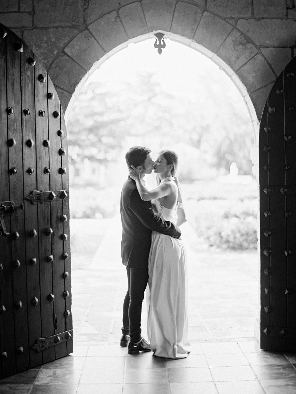 Romantic Elopement Wedding at Ancient Spanish Monastery Miami The Creatives Loft Miami NYC Wedding Planner Lauren Kinsey Wedding Photographer