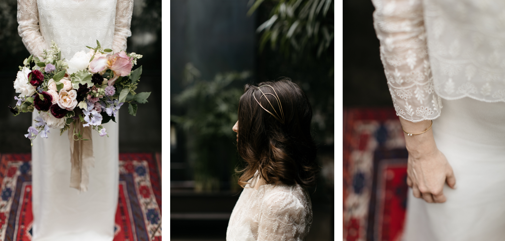 A romantic Industrial Elopement Wedding at The Foundry The Creatives Loft Wedding Planning Jean Laurent Gaudy Wedding Photographer 