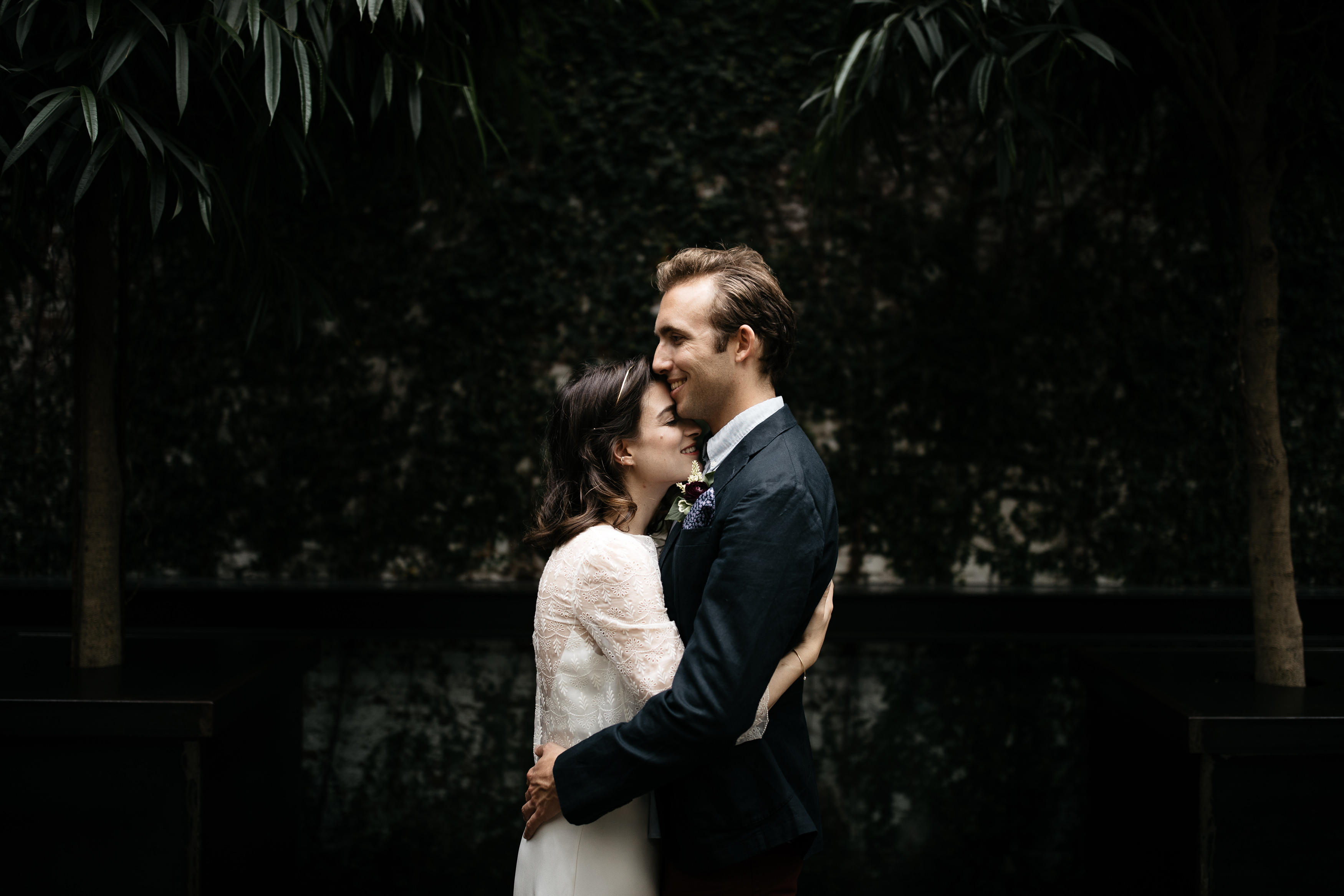 A romantic Industrial Elopement Wedding at The Foundry The Creatives Loft Wedding Planning Jean Laurent Gaudy Wedding Photographer 