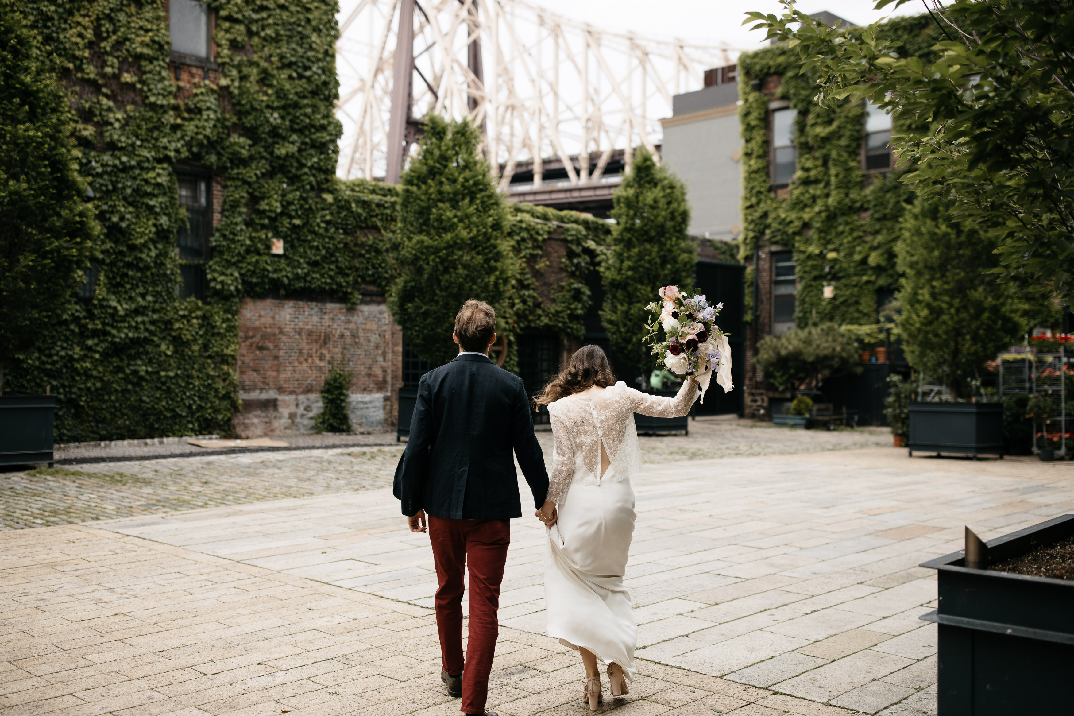 A romantic Industrial Elopement Wedding at The Foundry The Creatives Loft Wedding Planning Jean Laurent Gaudy Wedding Photographer