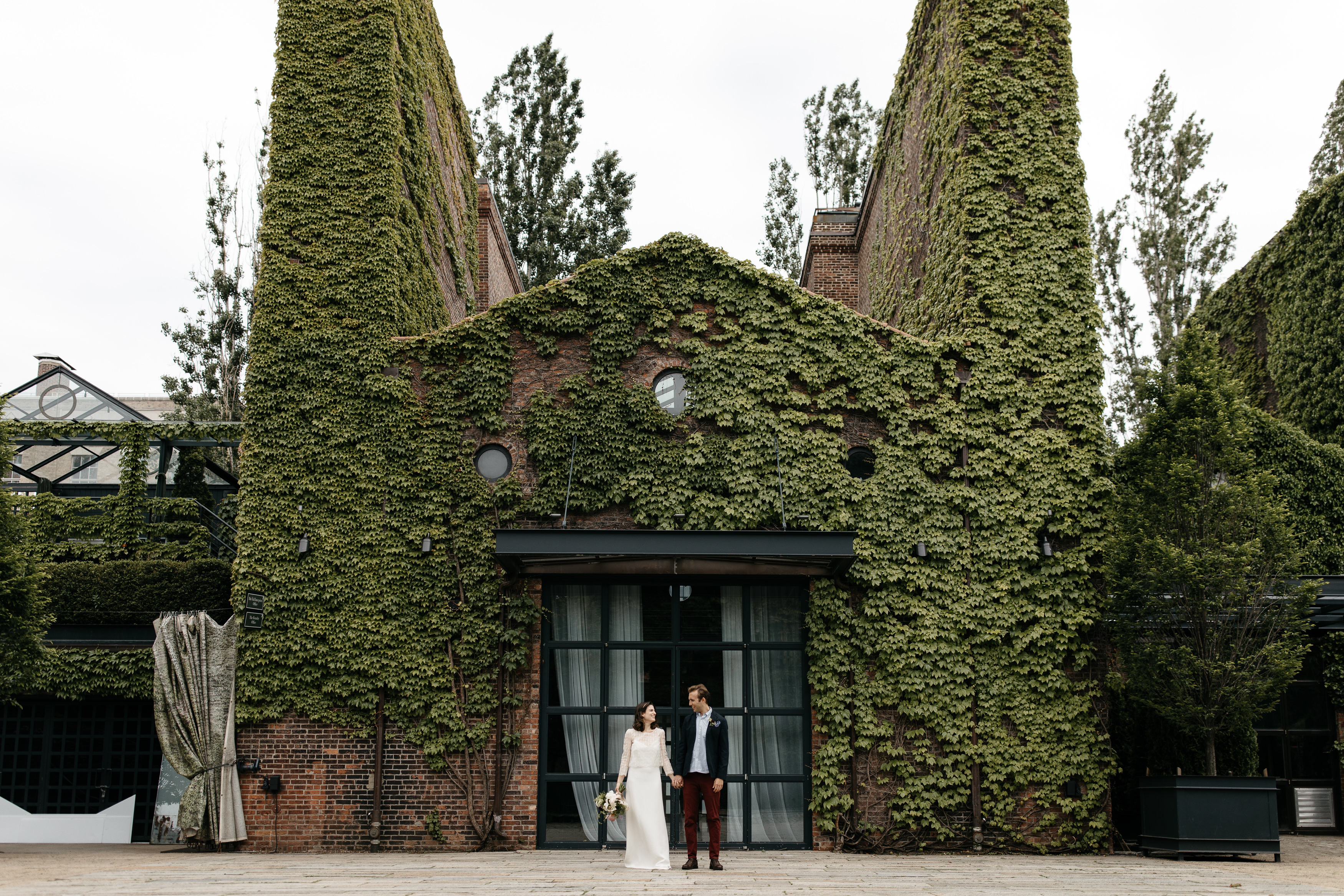 A romantic Industrial Elopement Wedding at The Foundry The Creatives Loft Wedding Planning Jean Laurent Gaudy Wedding Photographer