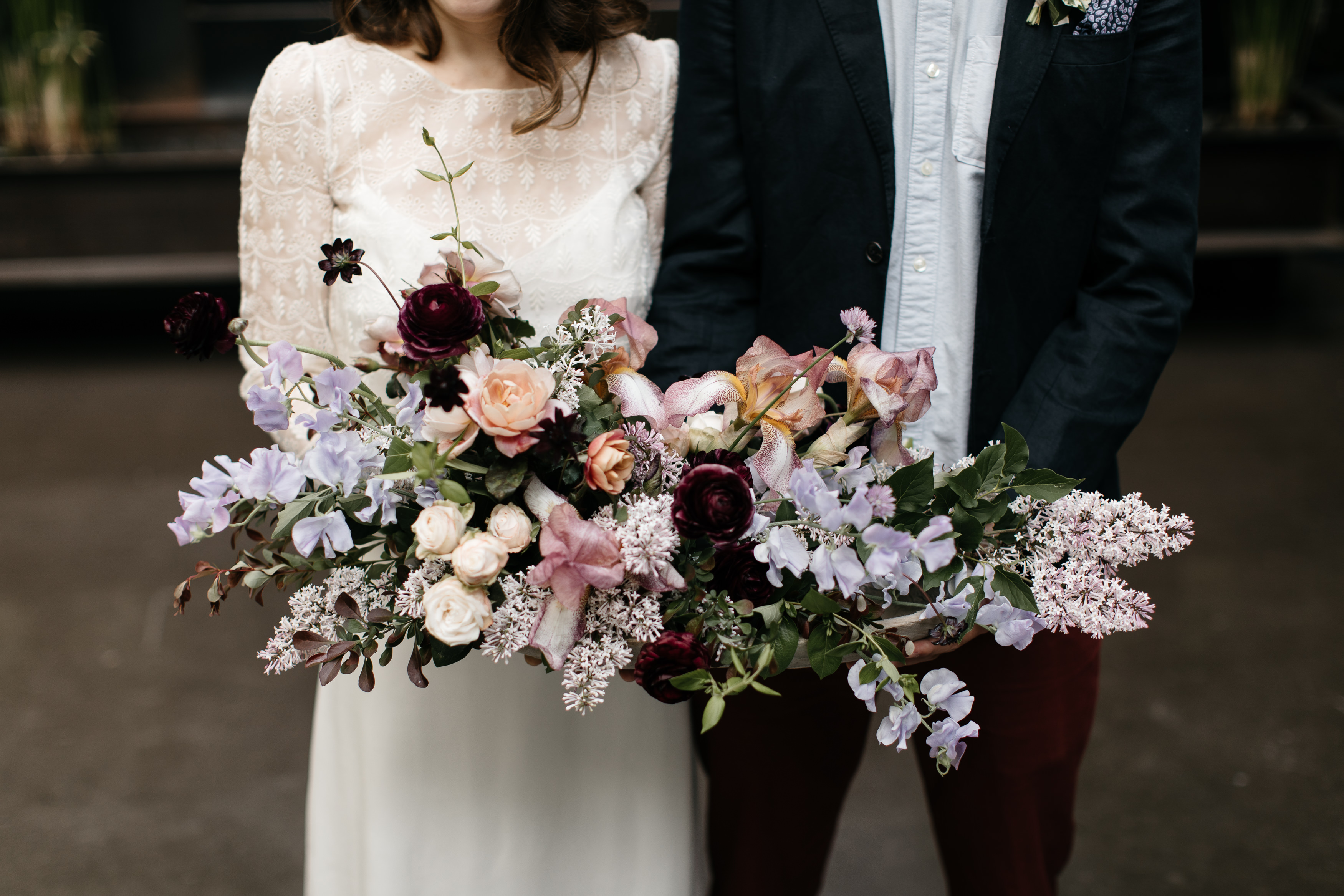 A romantic Industrial Elopement Wedding at The Foundry The Creatives Loft Wedding Planning Jean Laurent Gaudy Wedding Photographer