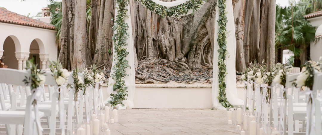 Romantic Fisher Island Wedding At Miami Beach Mami Wedding Planner