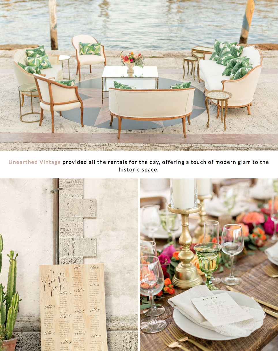 Featured on Green Wedding Shoes our Tropical Vizcaya Museum Wedding 4