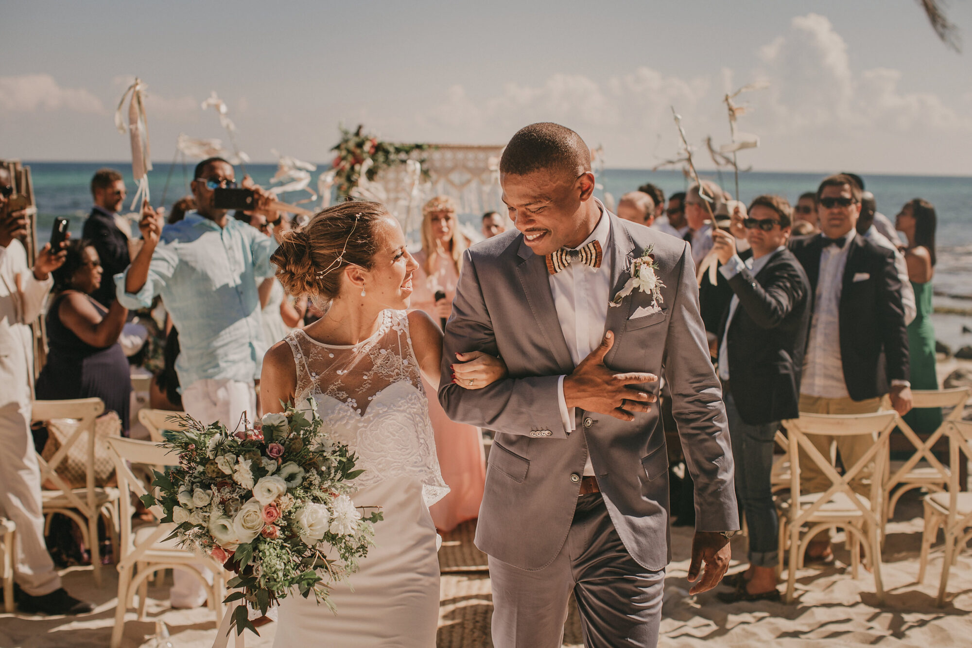 Dreamy Tulum Beach Wedding The Creatives Loft Destination Wedding Pablo Laguia