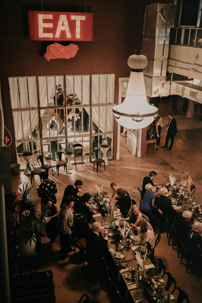 Industrial Wedding at ACE PROPS Miami The Creatives Loft Wedding Planner Miami Destination Weddings