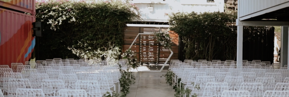 Industrial + Romantic Wedding at MAPS Backlot Wynwood