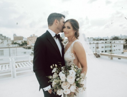 Featured in Carats and Cake our Romantic Beach Wedding The Creatives Loft
