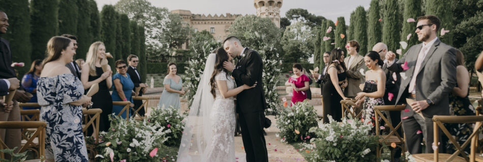 Destination Wedding in Barcelona Castell De Sant Marcal