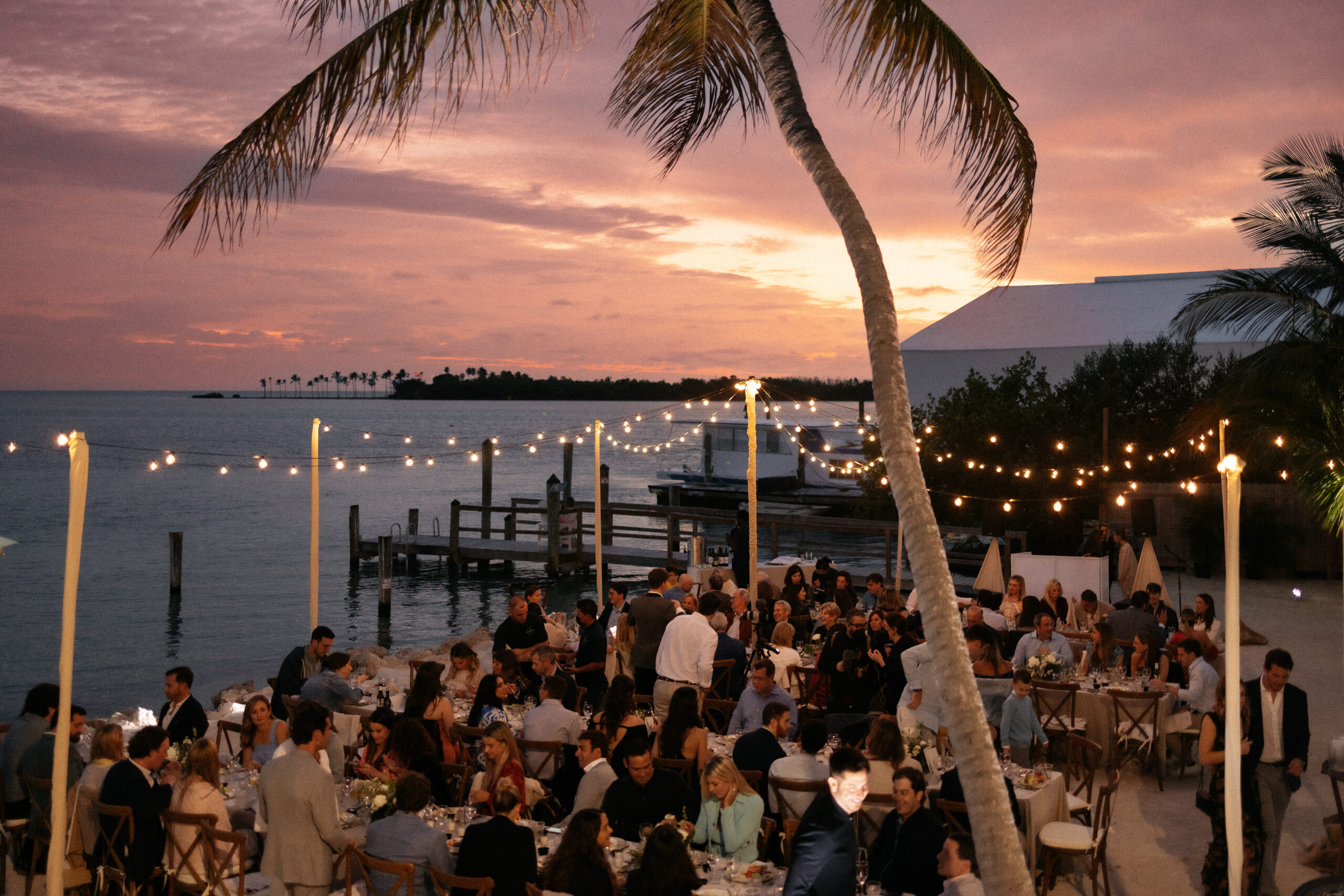 Overall Sunset View during dinner