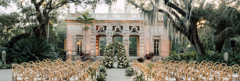 Italian Wedding at Vizcaya Museum The Creatives Loft Wedding Planning