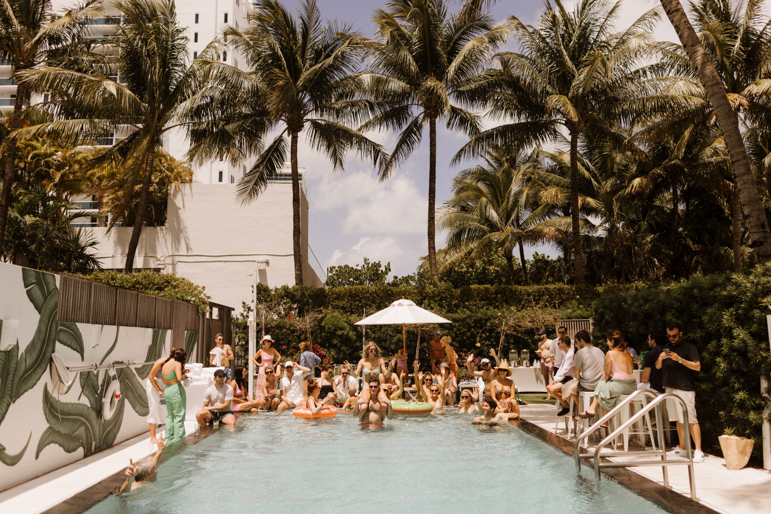 South Beach Farewell Brunch at Exclusive Hotel Pool Party | TCL Events Agency Miami Palm Beach